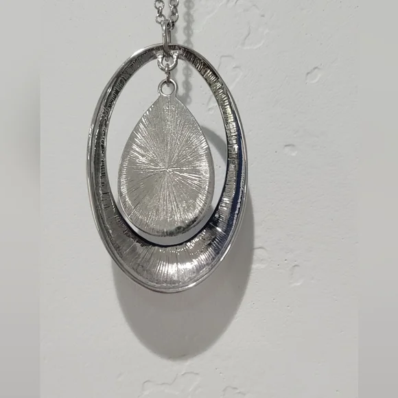 Blue & Silver necklace - Picture 3 of 4